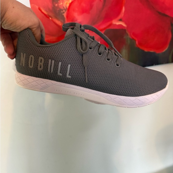 Nobull Unisex Gray SuperFabric CrossFit Trainer Workout Shoes M 8 / W 9.5 - Picture 3 of 9